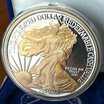 $200 Eldorado Walking Liberty 1995 - #00001 token