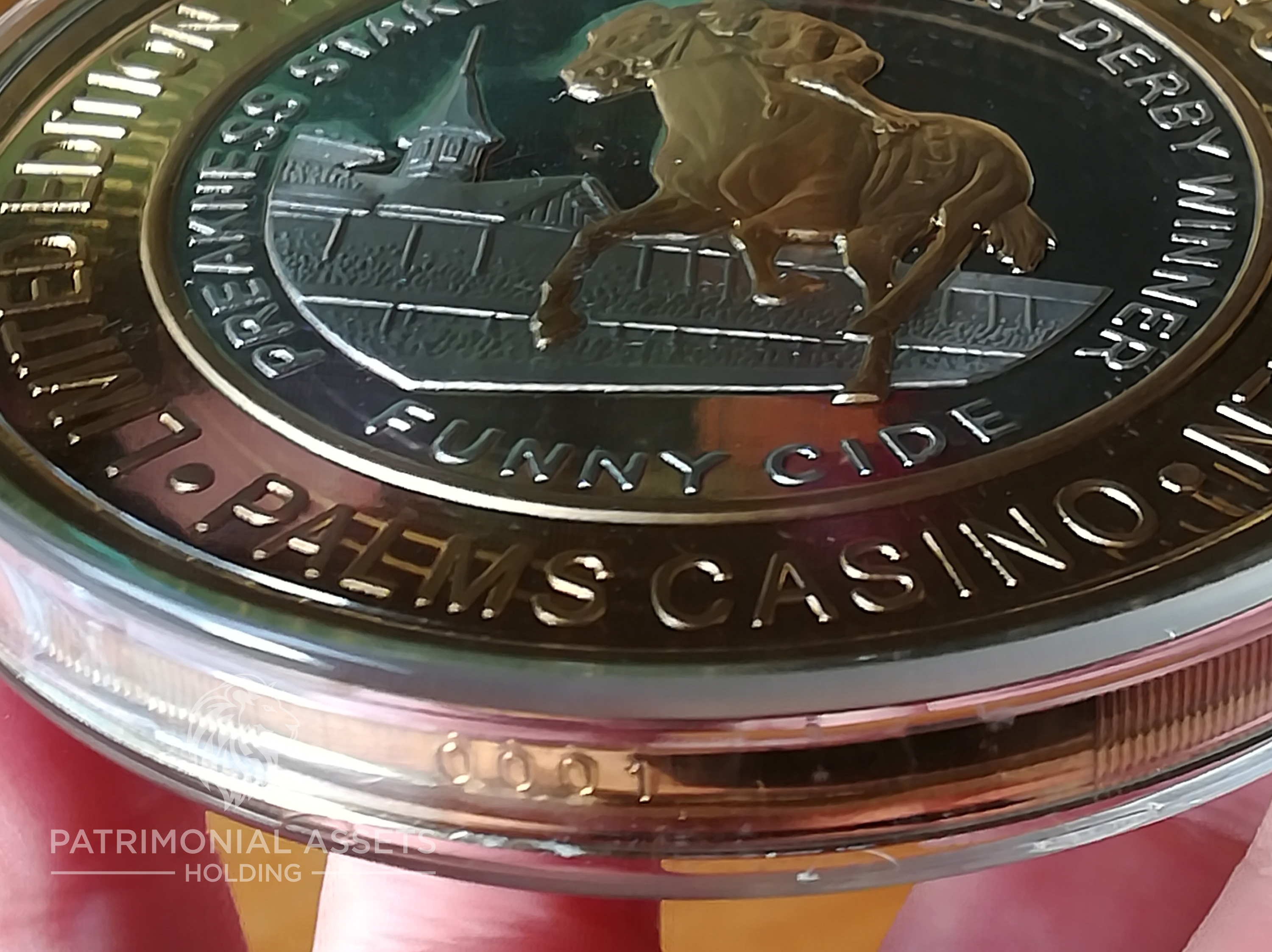 Jockey - Funny Cide — 2004 — 24k HGE — Mint S — Serial #0001 — Edge serial