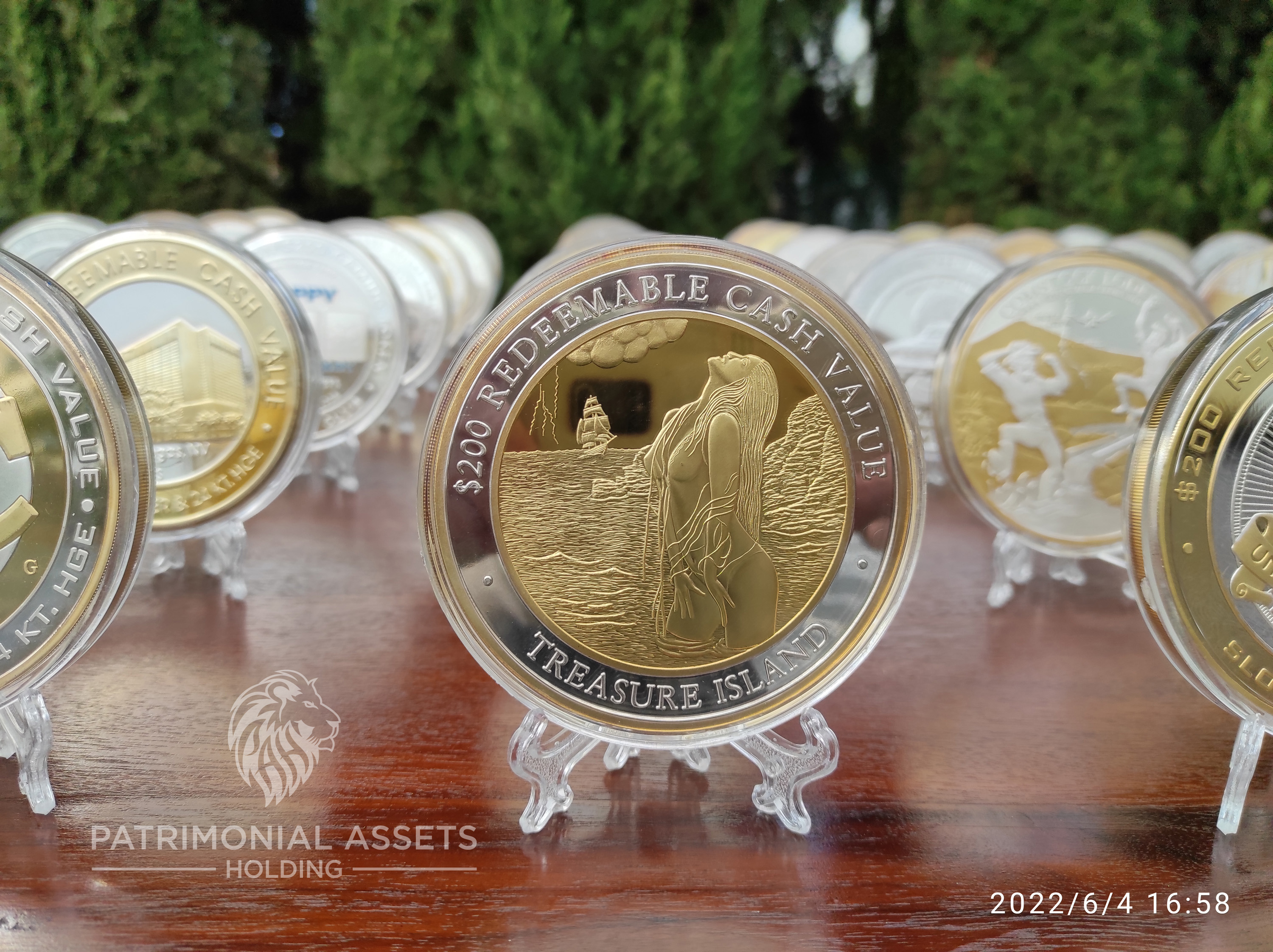 Sirena + Barco pirata — 2004 — 24k HGE — Mint G