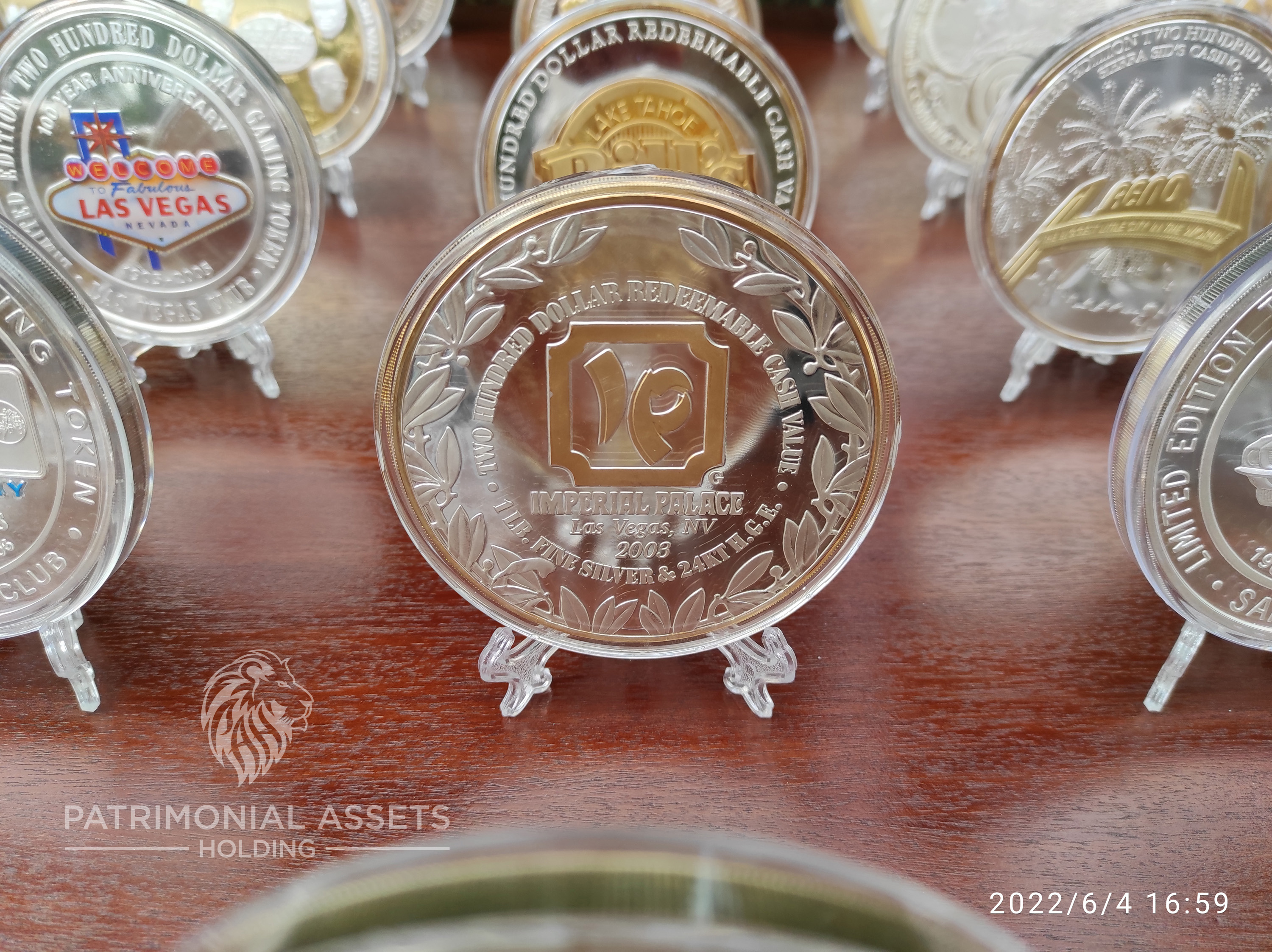 American Flag — 2003 — 24k HGE — Mint G — Serial #001