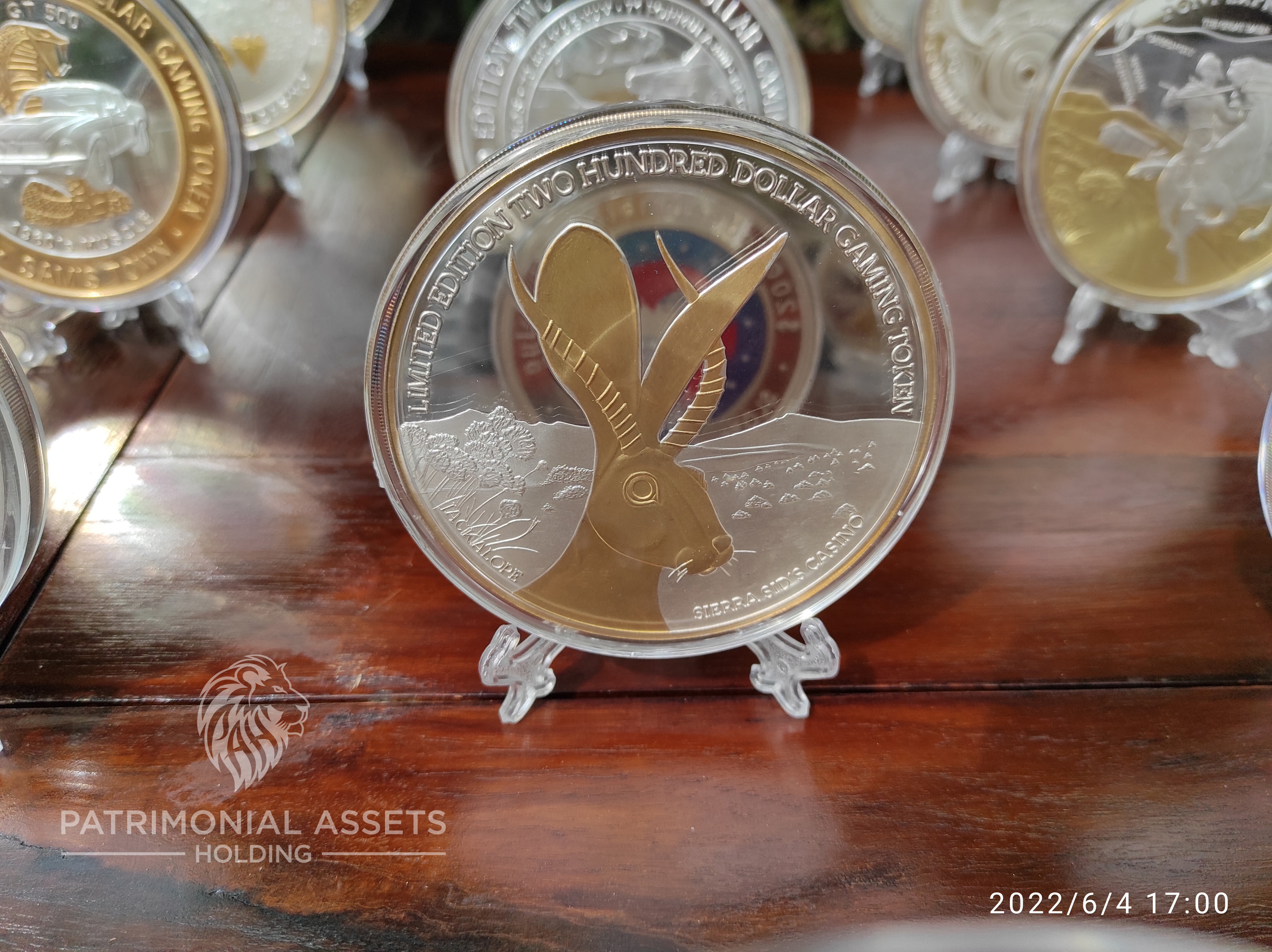 Jackalope — 2004 — 24k HGE — Mint G — Serial #026