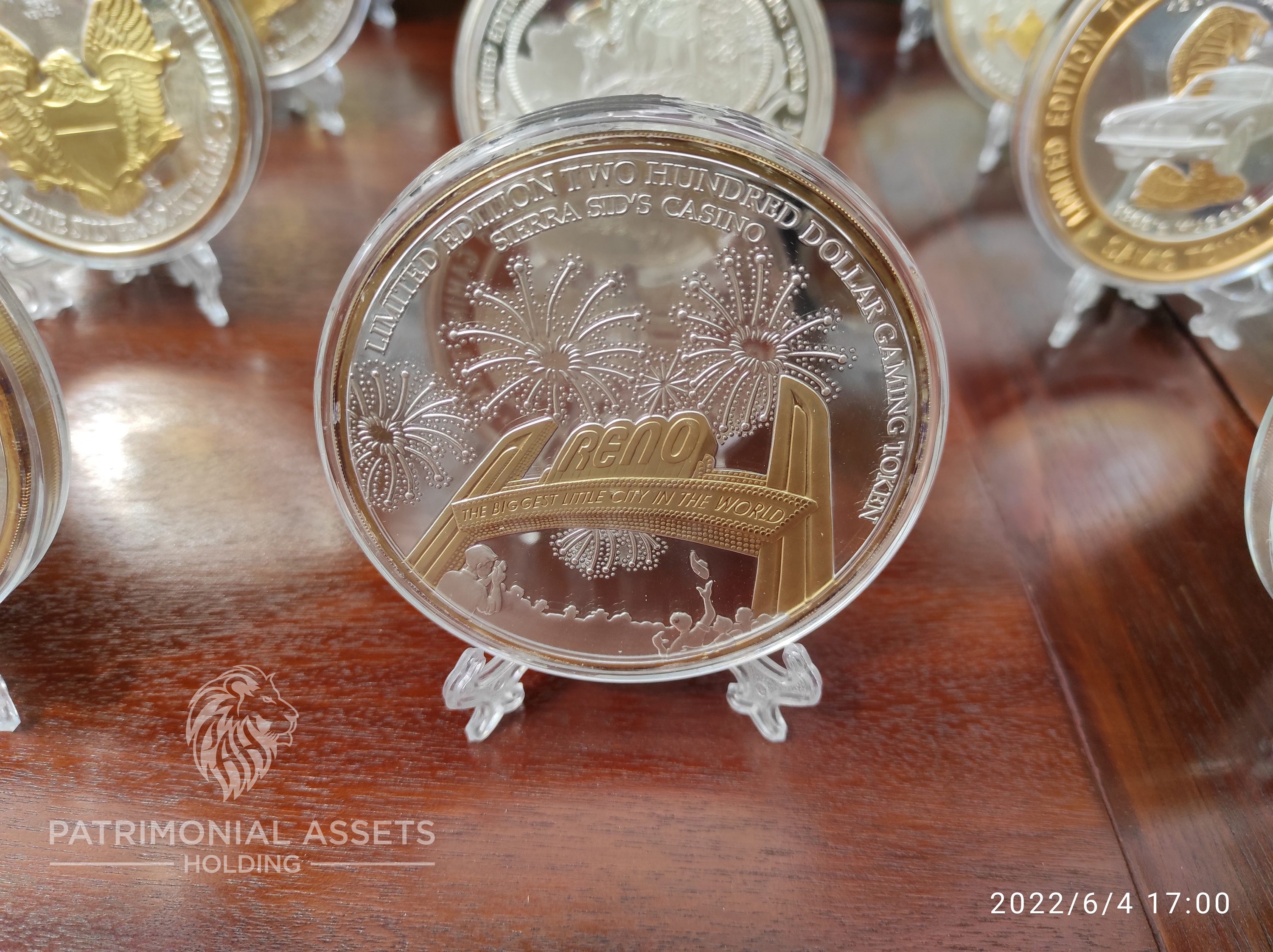 Reno Arch — 2002 — 24k HGE — Mint G — Serial #176