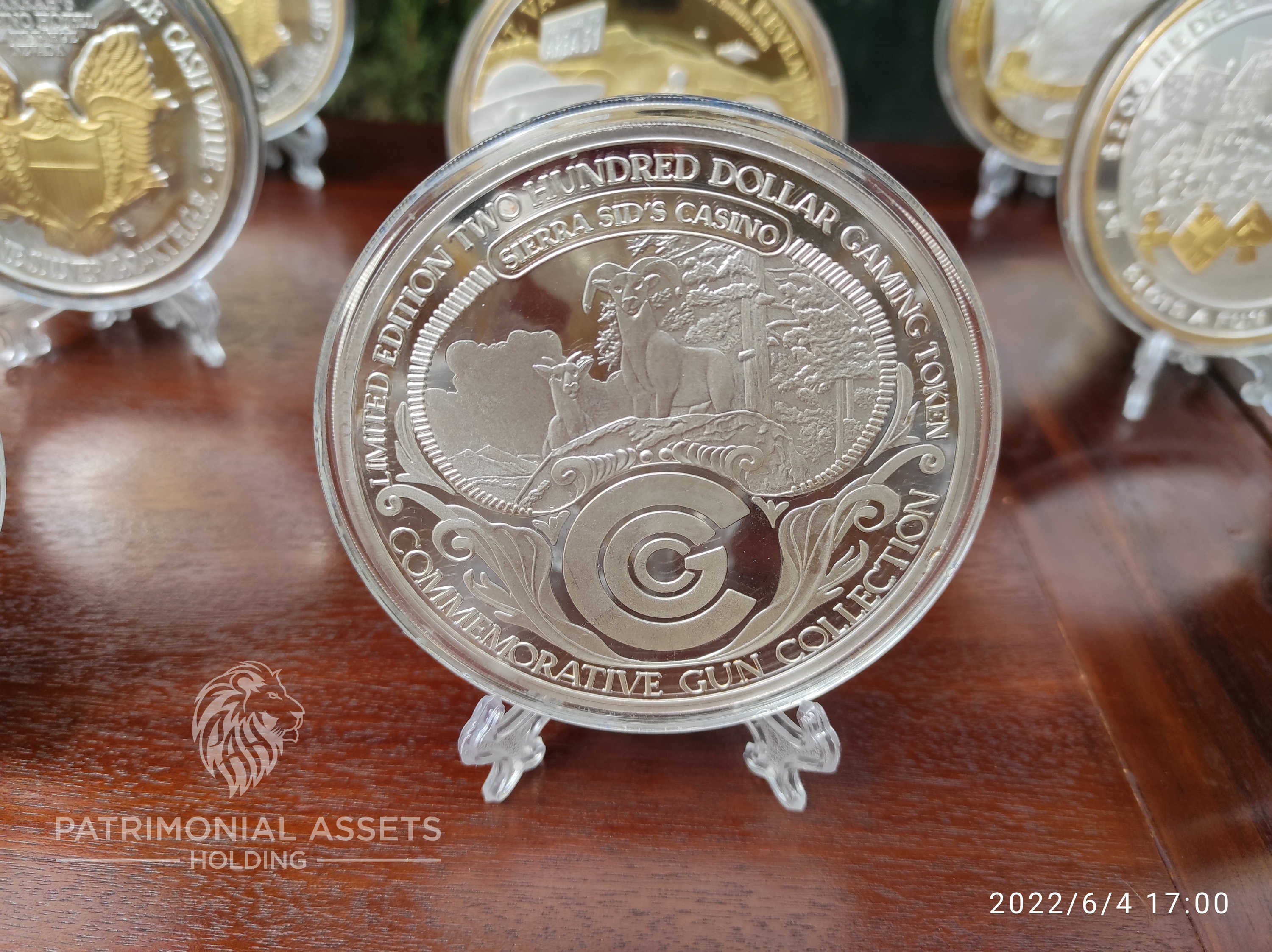 (Variation) Rams, Commemorative Gun Collec. (Mate) — 2007 — Mint G