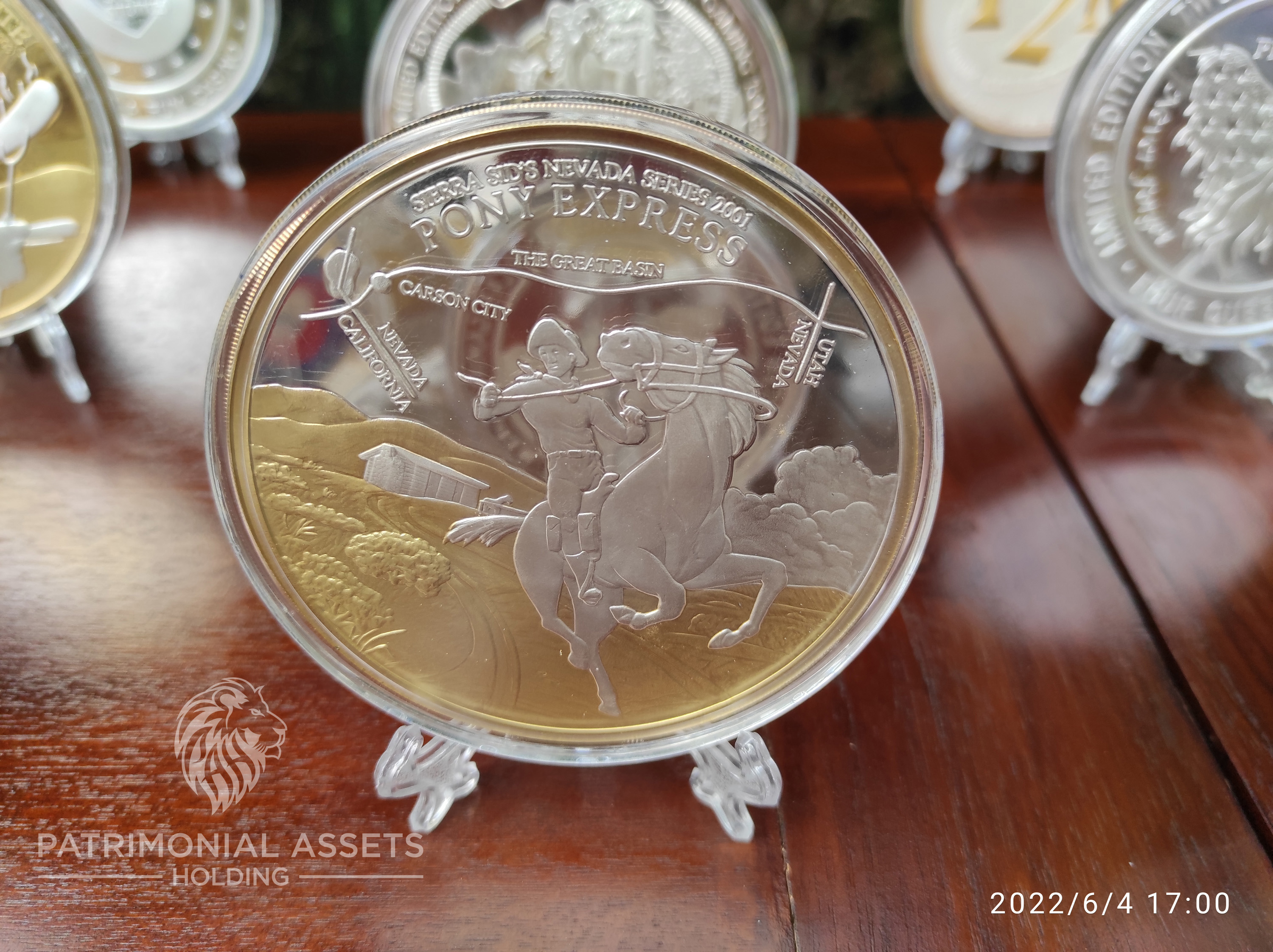 Pony Express — 2001 — 24k HGE — Serial #038