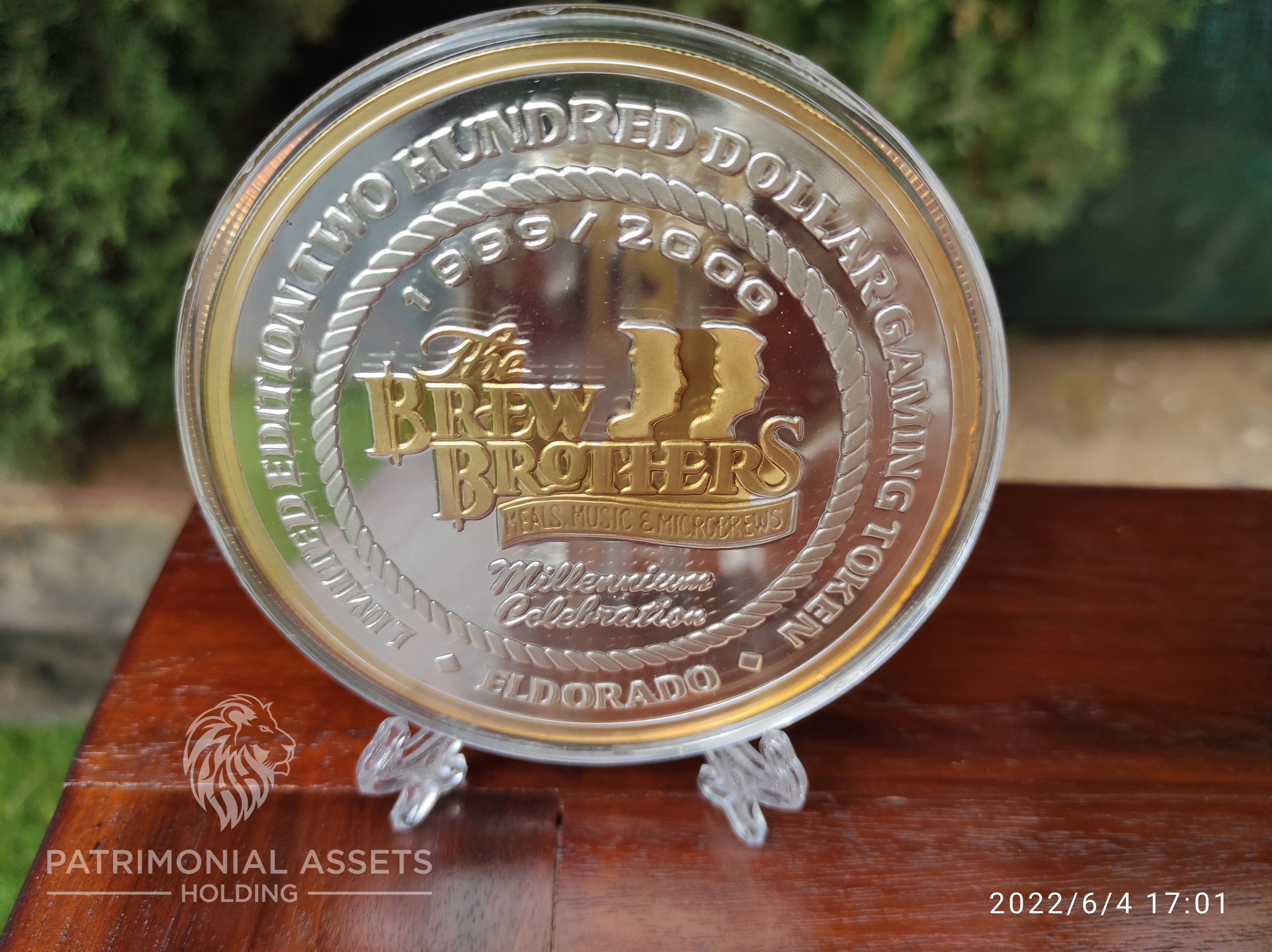 Brew Brothers 1990/2000 — 2000 — 24k HGE — Mint S — Serial #02041