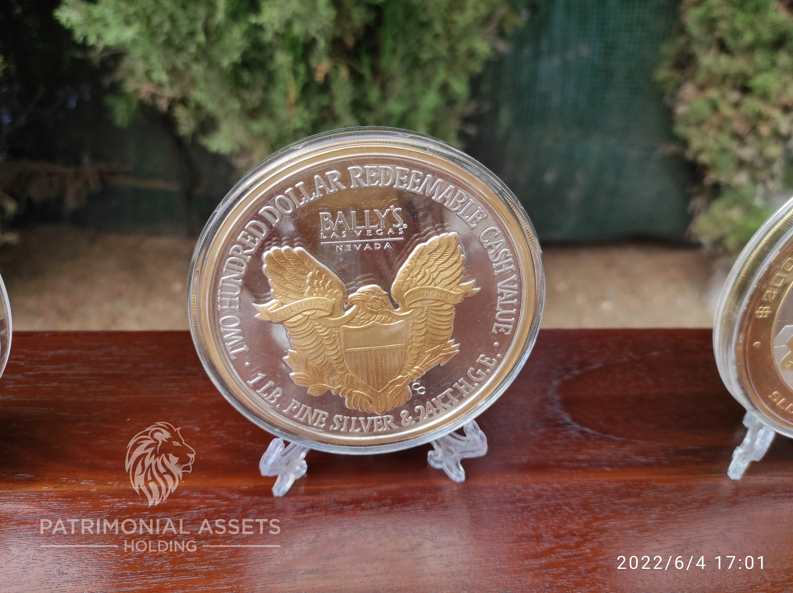 (Error/Variation) Walking Liberty 1995 — 1995 — 24k HGE — Mint CC — Serial #00365