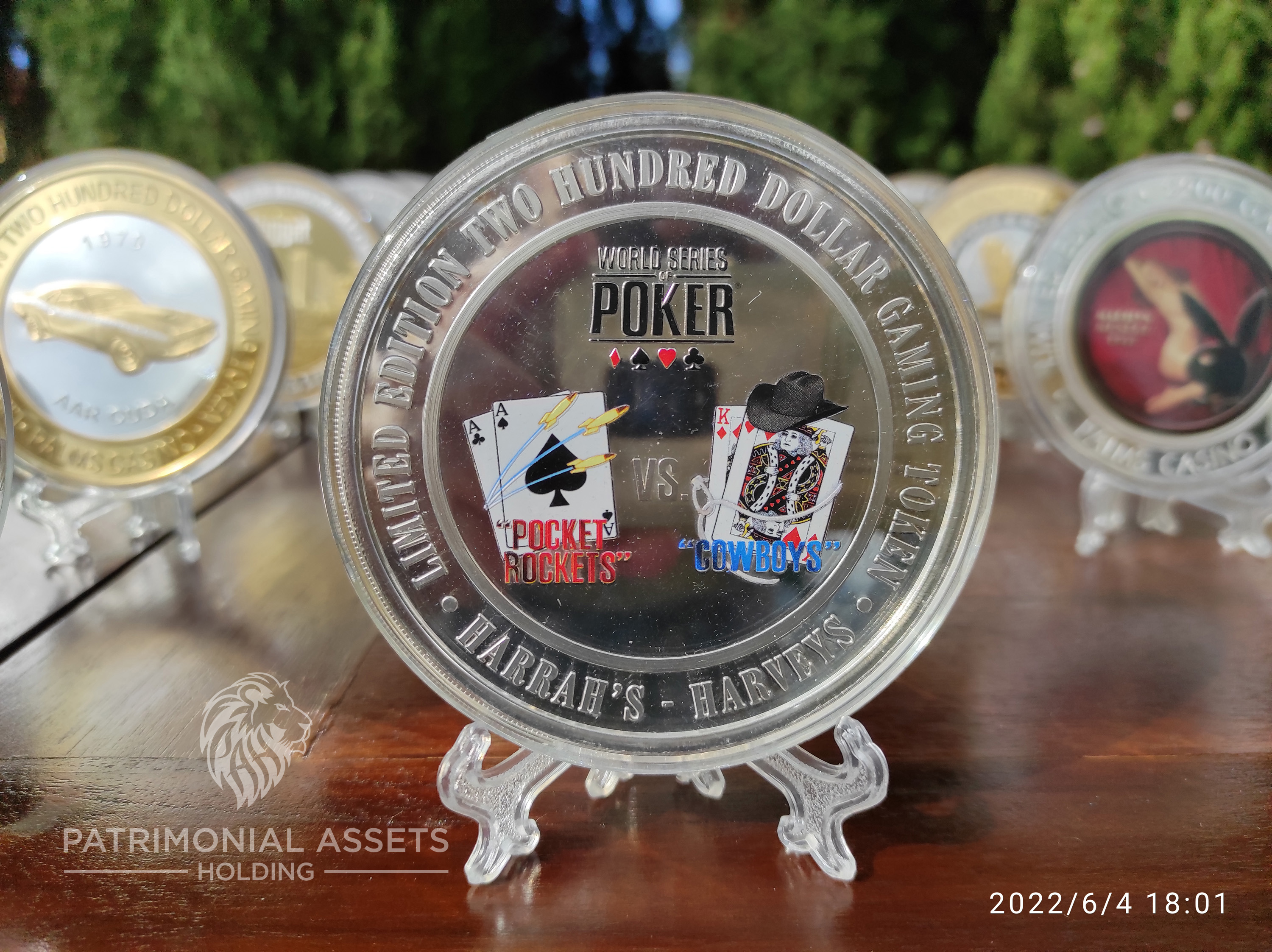 WSOP - Pocket Rockets vs Cowboys (COLOR) — 2007 — Mint RWM
