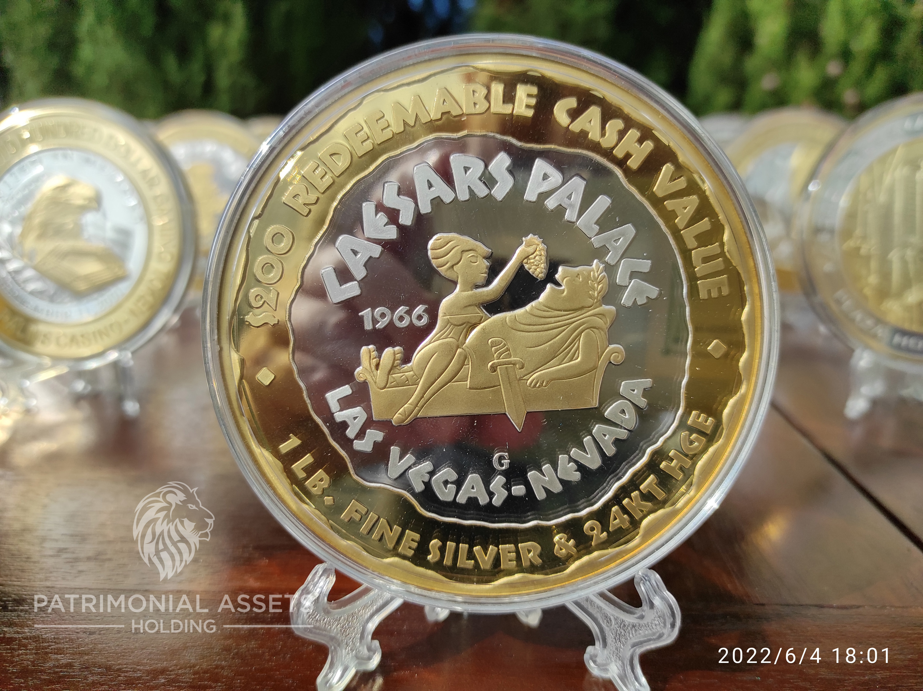 Winged Victory (Only piece known by collectors) — 2002 — 24k HGE — Mint G — Serial #002