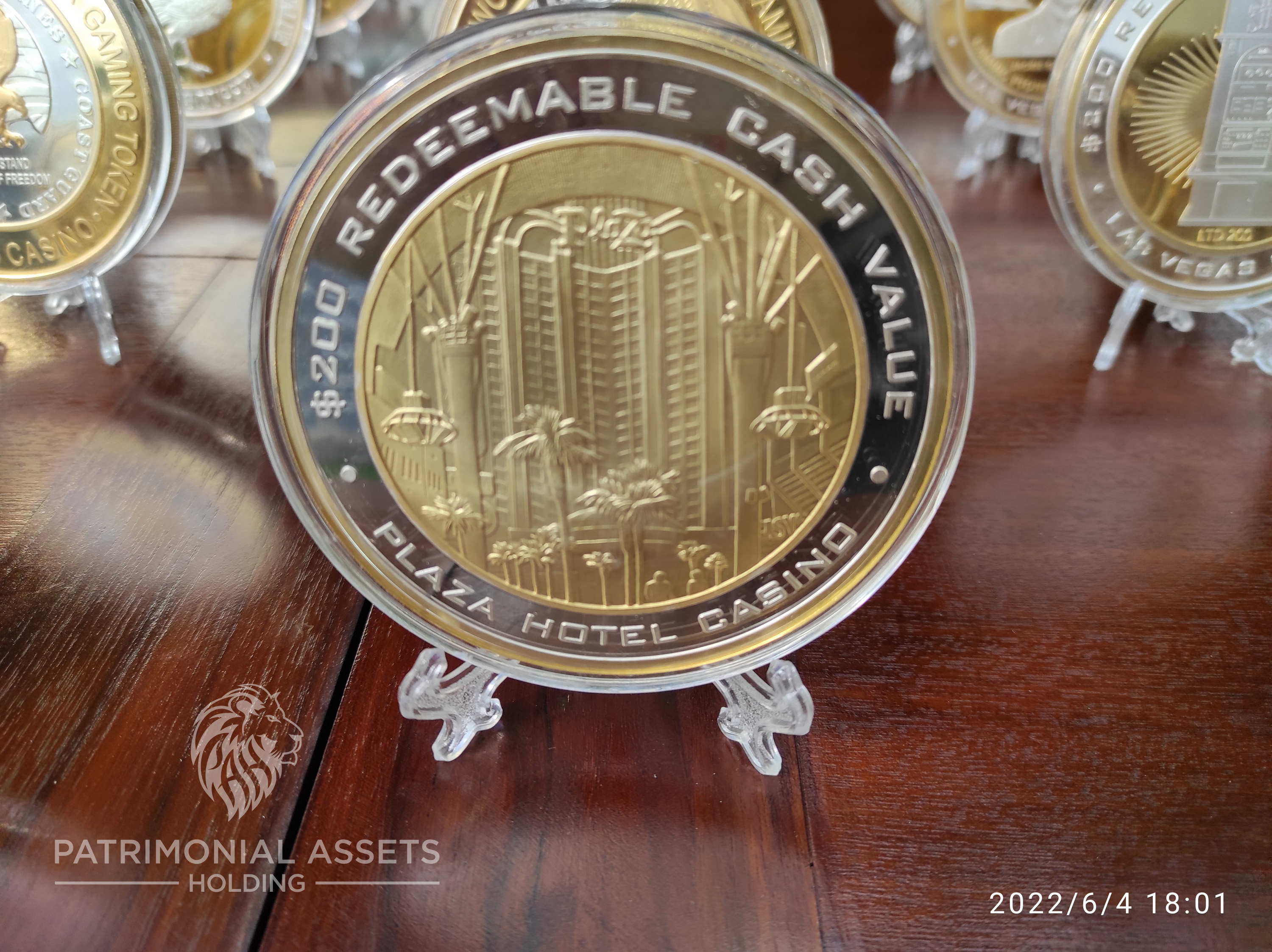 Casino Building — 2001 — 24k HGE — Mint G — Serial #00001