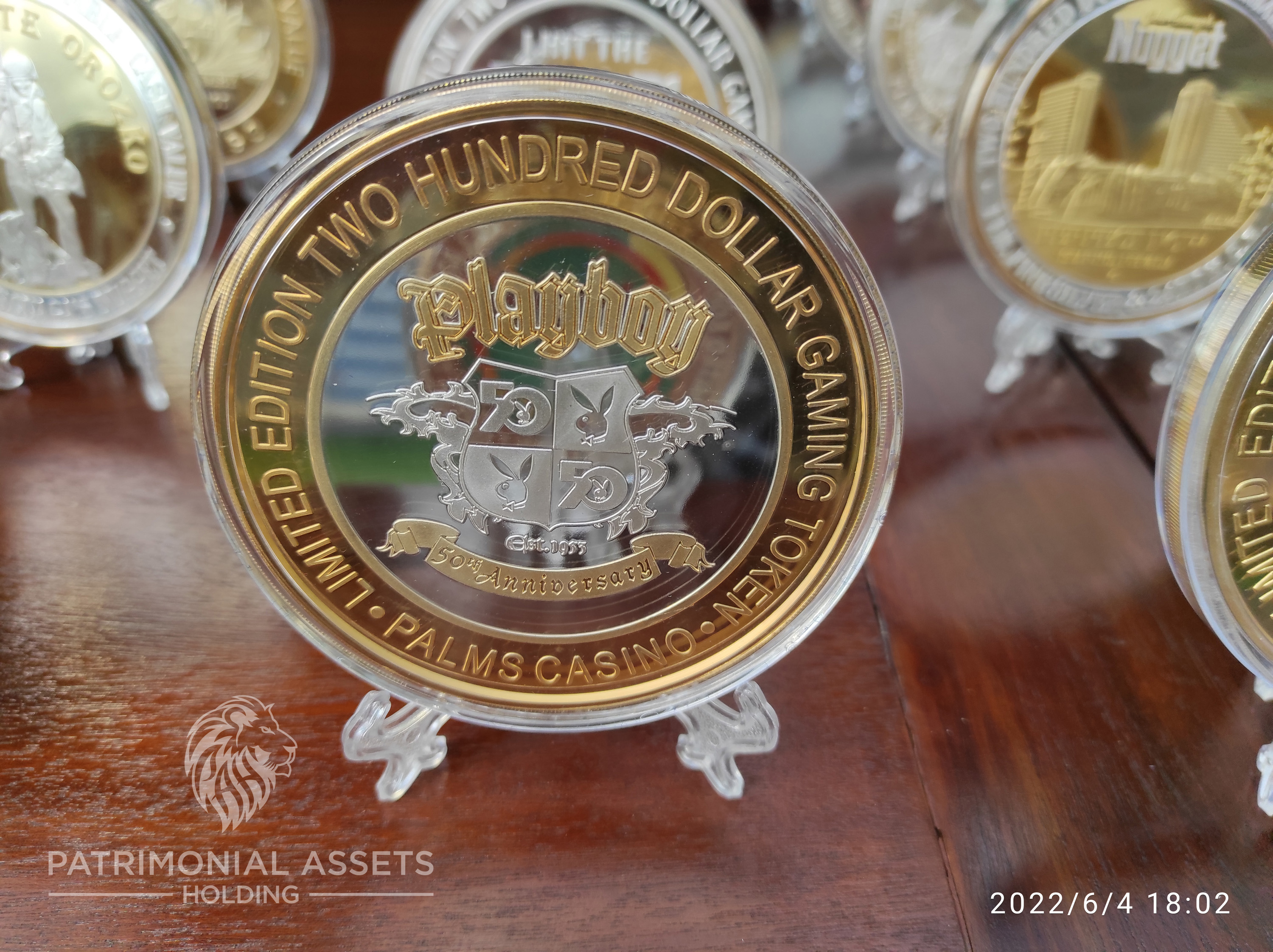 Playboy - 50th Anniv. — 2003 — 24k HGE — Mint S — Serial #206