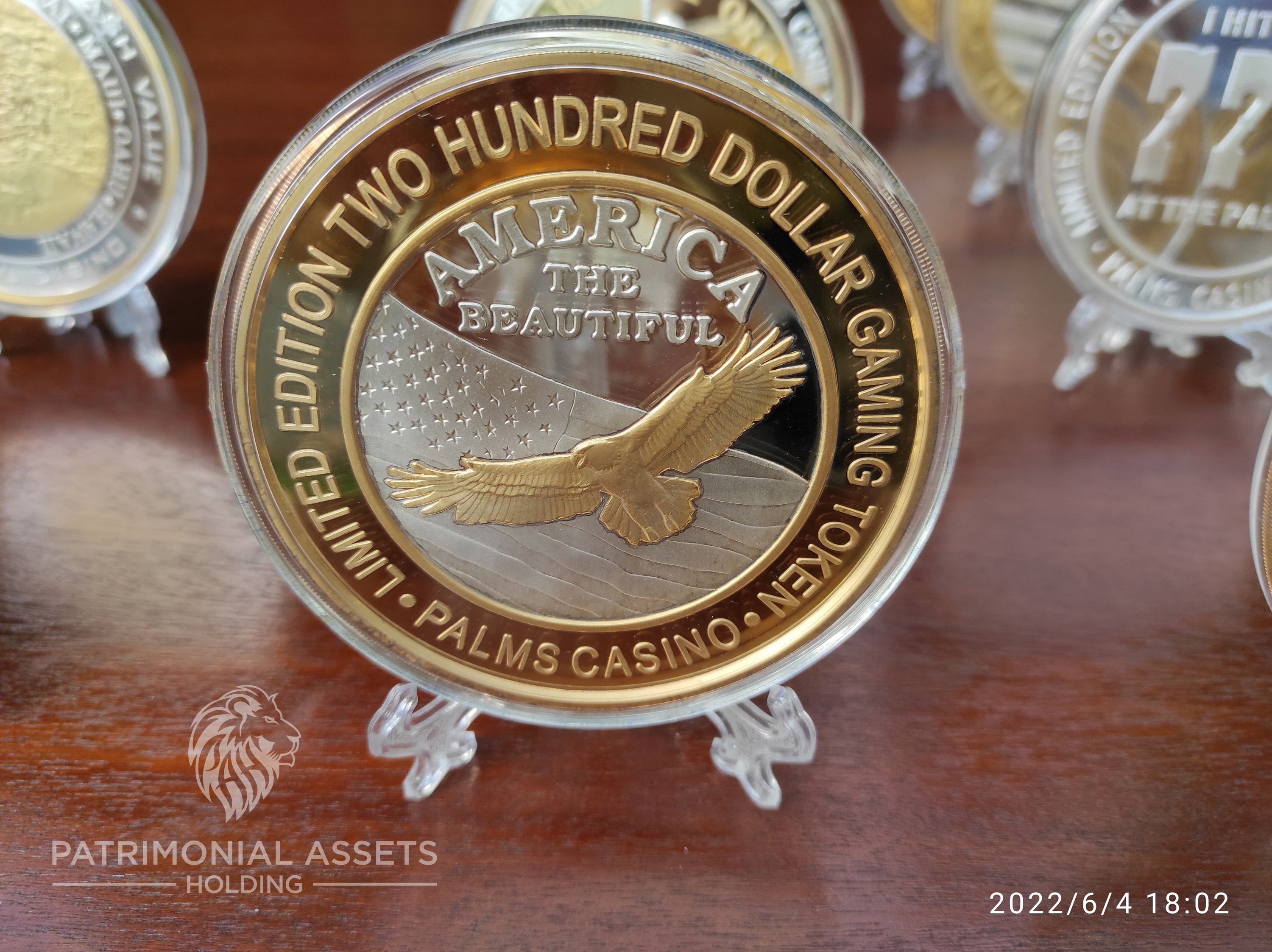 America the Beautiful — 2004 — 24k HGE — Mint S — Serial #0001