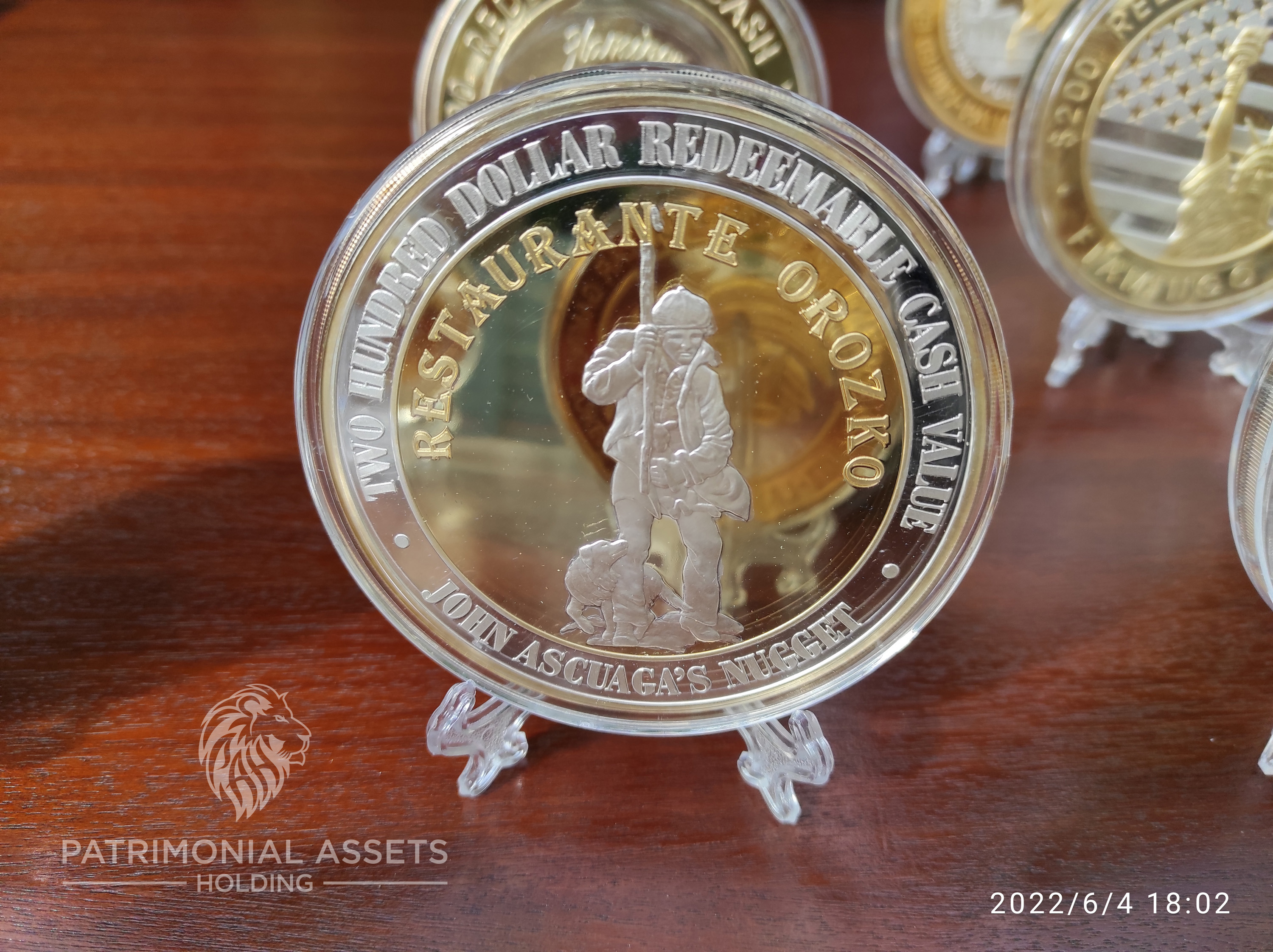 Restaurant Orozko (Shepherd) — 2003 — 24k HGE — Mint G — Serial #033