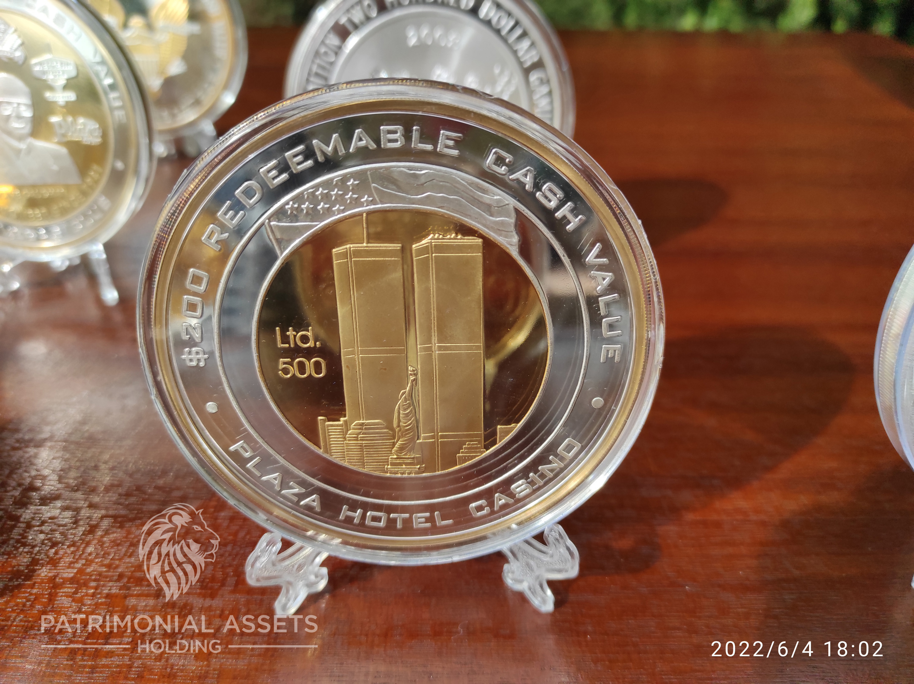 Twin Towers ltd.500 — 2003 — 24k HGE — Mint G — Serial #133