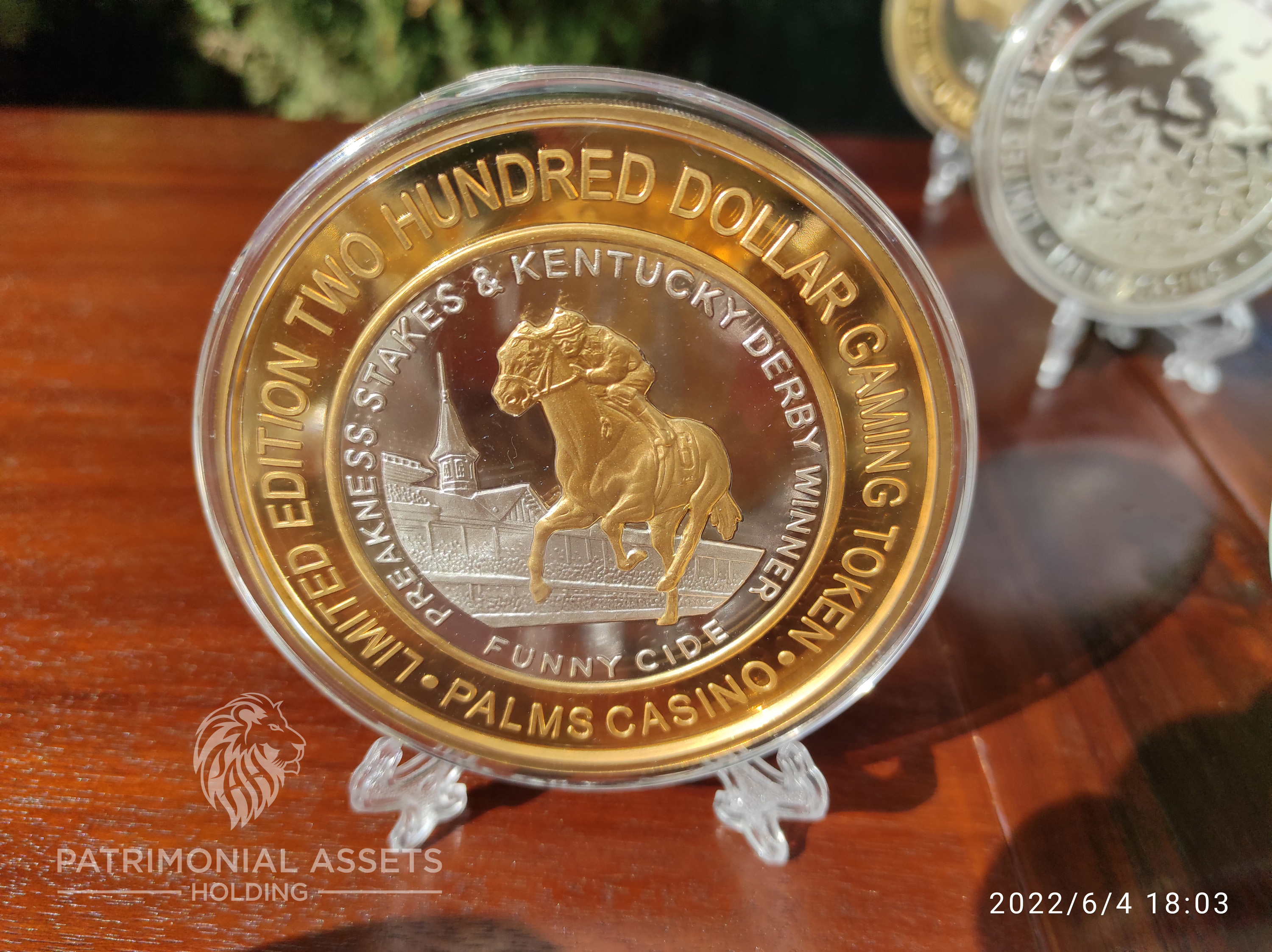 Jockey - Funny Cide — 2004 — 24k HGE — Mint S — Serial #0001