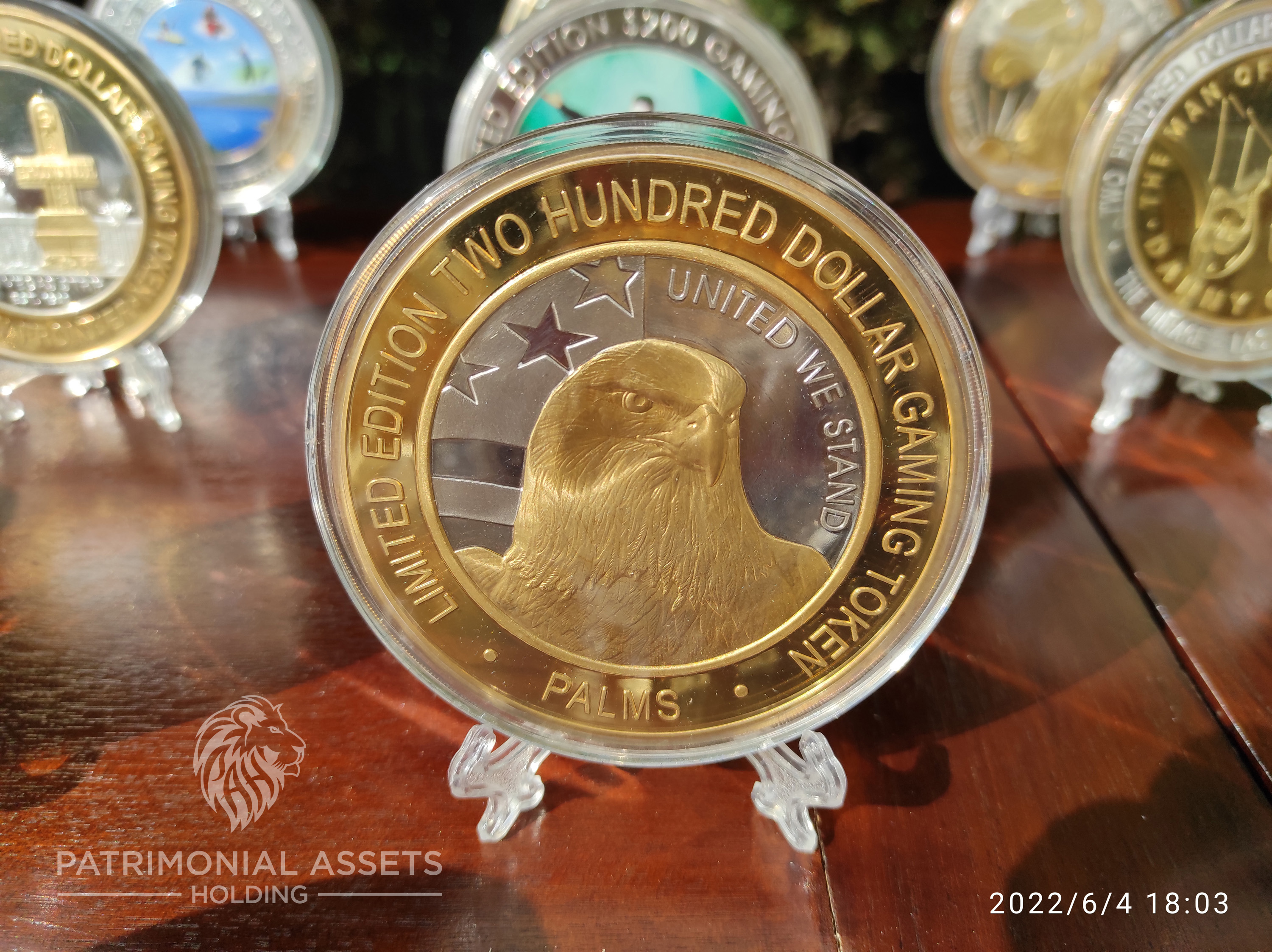 Eagle - United We Stand — 2002 — 24k HGE — Mint S — Serial #0048